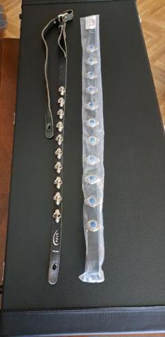 フェルナンデス　スカルストラップ（中古）目玉ストラップ（新品未開封）ヒデ フェルナンデス スカルストラップ（中古）目玉ストラップ（新品