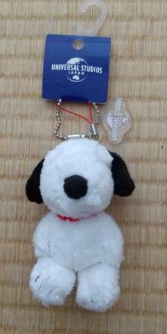 ユニバ　USJ スヌーピー　ぬいぐるみ　キーホルダー　ストラップ タグ付き