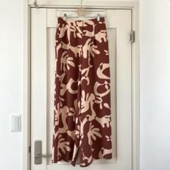 美品 デプレ トゥモローランド 3万 総柄ワイドパンツ イージーパンツ A448 美品 デプレ トゥモローランド 3万 総柄ワイドパンツ イージー