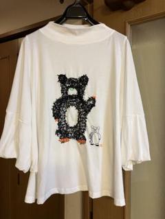 美品　Sensounico t.b Tシャツ ホワイト　 クマ　カットソー シロクマ Tシャツ（ホワイト） | Idiot Pop Records