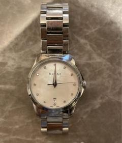 お歳暮 2025 グッチ GUCCI 126.5/YA126542 12Pダイヤ レディース美品 - メルカリ 時計