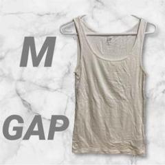 GAP MODERN TANK M ホワイト　タンクトップ　夏服　レディース