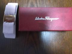 新品・未使用】Salvatore Ferragamo ピンクのバレッタです