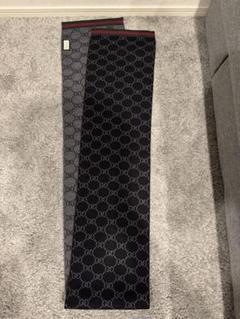 GUCCI GGパターン リバーシブルマフラー 23x180 cm GUCCI GGパターン リバーシブルマフラー 23x180 cm - メルカリ