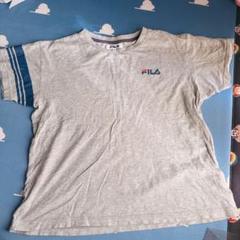 FILA ワンポイントストライプ Tシャツ 140