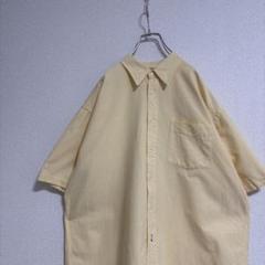 OLD GAP 90s 半袖シャツ　イエロー　ビックシルエット