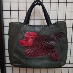 日本製 IBIZA Patchwork Leather Hand Bag