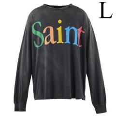希少SAINTMICHAELセントマイケルデヴィッドボウイロングスリーブTシャツ セント マイケル、「デビッド・ボウイ」のグラフィック入り