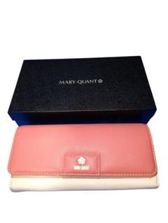 MARY QUANTマリークワント ピンク ホワイト 長財布