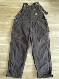 Carhartt（カーハート） ダークブラウン コットン オーバーオール