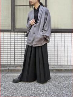 藤木屋　袴パンツ　ブラック