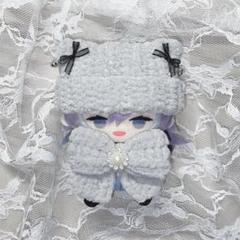 【No.187】にじぱぺっと 猫耳ニット帽×リボンマフラー