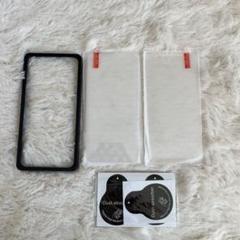 新品未使用品 iPhone15 pro 強化ガラスフィルム 2枚 黒縁