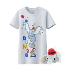 UNIQLO ユニクロ ダンボTシャツ ツムツム付き 新品未使用 タグ付き M