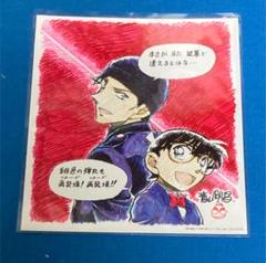 名探偵コナン 緋色の弾丸 アニメイト特典 缶バッジ 江戸川コナン 赤井秀一 名探偵コナン 緋色の弾丸 スクエア 缶バッジ 3rd ポスター ver