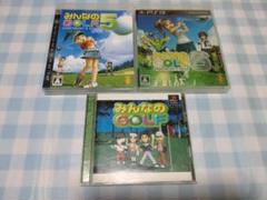 PS3 みんなのGOLF５・みんなのGOLF６・PS みんなのGOLF