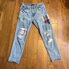ジャスミン　ポロ ラルフローレン パッチワーク デニム パンツ 25 中古・古着通販】POLO RALPH LAUREN (ポロ・ラルフローレン