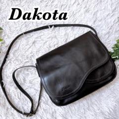 Dakota ダコタ　レザー　ショルダーバッグ　ブラック　黒のサムネイル