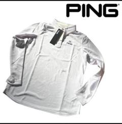 PINGゴルフ レディース ポロシャツ ホワイト サイズ：L