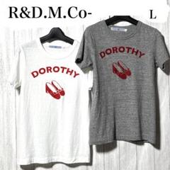 オールドマンズテーラー Tシャツ ドロシー L オールドマンズテーラー Tシャツ 2枚 R&D.M.Co- DOROTHY 白灰