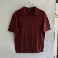 90S USA J.CREW スキッパー ニットポロ コットン ジェイクルー