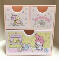 1997年のマイメロディ　ミニチェスト　引き出し　２個セット 楽天市場】マイメロ ミニ チェストの通販