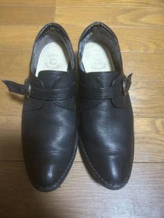 HIMIKO　ヒミコ　近年 ブラック ローファー新品未使用に近い　撥水 HIMIKOヒミコ近年 ブラック ローファー新品未使用に近い撥水