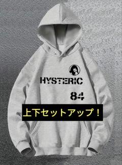 【希少XLサイズ】ヒステリックグラマー☆フロッキープリント アーチロゴパー カー 希少XLサイズ】ヒステリックグラマー☆フロッキープリント