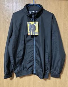 軽量ウインドブレーカー　黒　サイズM 撥水　防風　透湿　タグ付き　②
