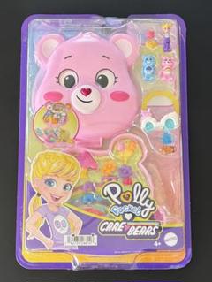 Amazon.com: Polly Pocket x Care Bears 娃娃和玩具組附玩具車和