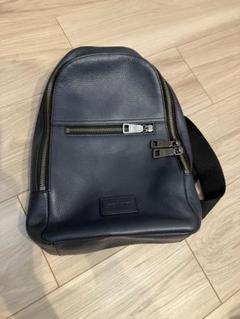 COACH ネイビー ボディバッグ