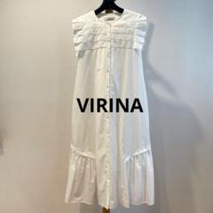 ♡です。 新品未使用タグ付70%OFFVIRINAフリル付きワンピース ♡様専用です。 新品未使用タグ付70%OFFVIRINAフリル付き