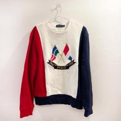 未使用　Polo Ralph Lauren クロスフラッグ スエット XL POLO RALPHLAUREN 