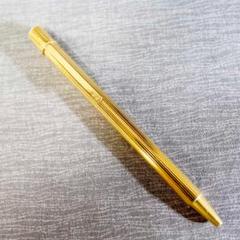 【美品 送料込み】カルティエ ボールペン トリニティ ゴールド プレート Cartier - 【送料込み】カルティエ ボールペン マスト ゴールド