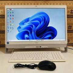 Y660 Fujitsuデスクトップ WEBカメラWindows11オフィス付きのサムネイル