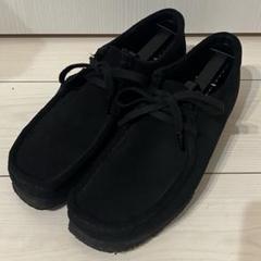 クラークス　ワラビー　25〜25.5㎝ Wallabee Boot / メンズ ワラビーブーツ （ブラックレザー