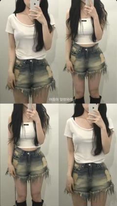 bohemianseoul ason blackup ベロアショーツ