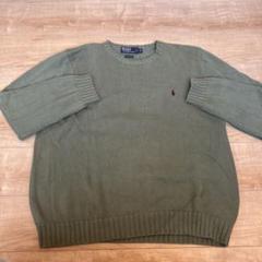 Polo by Ralph Lauren XL セーター オリーブグリーン - メルカリ