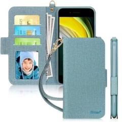 iPhone 15 Pro Max ケース 手帳型 財布型 カバー グリーン