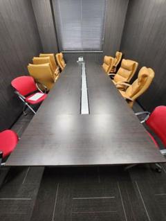 【美品】オフィス・会議テーブルとハイバックチェアセット