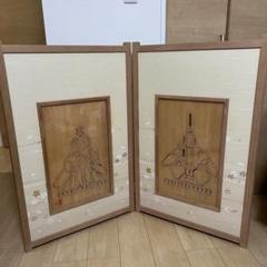 鳥獣戯画　枕屏風　手彫り　透し彫り細工 鳥獣戯画 枕屏風 手彫り 透し彫り細工|mercariメルカリ官方指定