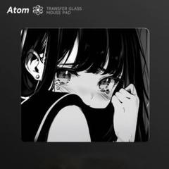 Atom ゲーミングガラスマウスパッド【A】新品 Atom ゲーミングガラスマウスパッド【K】 450mm×400mm新品