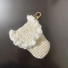リップケース 小物入れ ハンドメイド かぎ編み ポーチ