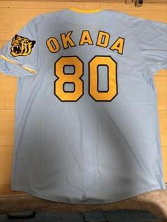 Tigers ユニフォーム 80 岡田彰布 監督 阪神 応援グッズ