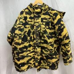 【極美品✨】アベイシングエイプ ダウンジャケット リバーシブル 迷彩 総柄 2025年最新】APE カモ ダウンの人気アイテム - メルカリ