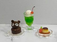 ⑤たぬきケーキセット