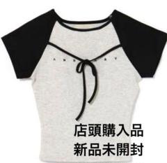 トップス andmary Alma ribbon tops Alma ribbon tops