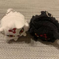 呪術廻戦 伏黒恵 玉犬 黒 白 まめころりん ぬいぐるみ