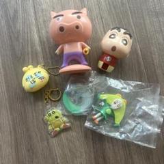 クレヨンしんちゃん フィギュアとキーホルダーセット