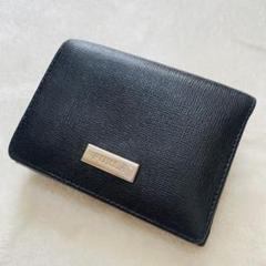 美品 FURLA フルラ ブラック 三つ折り財布 コンパク